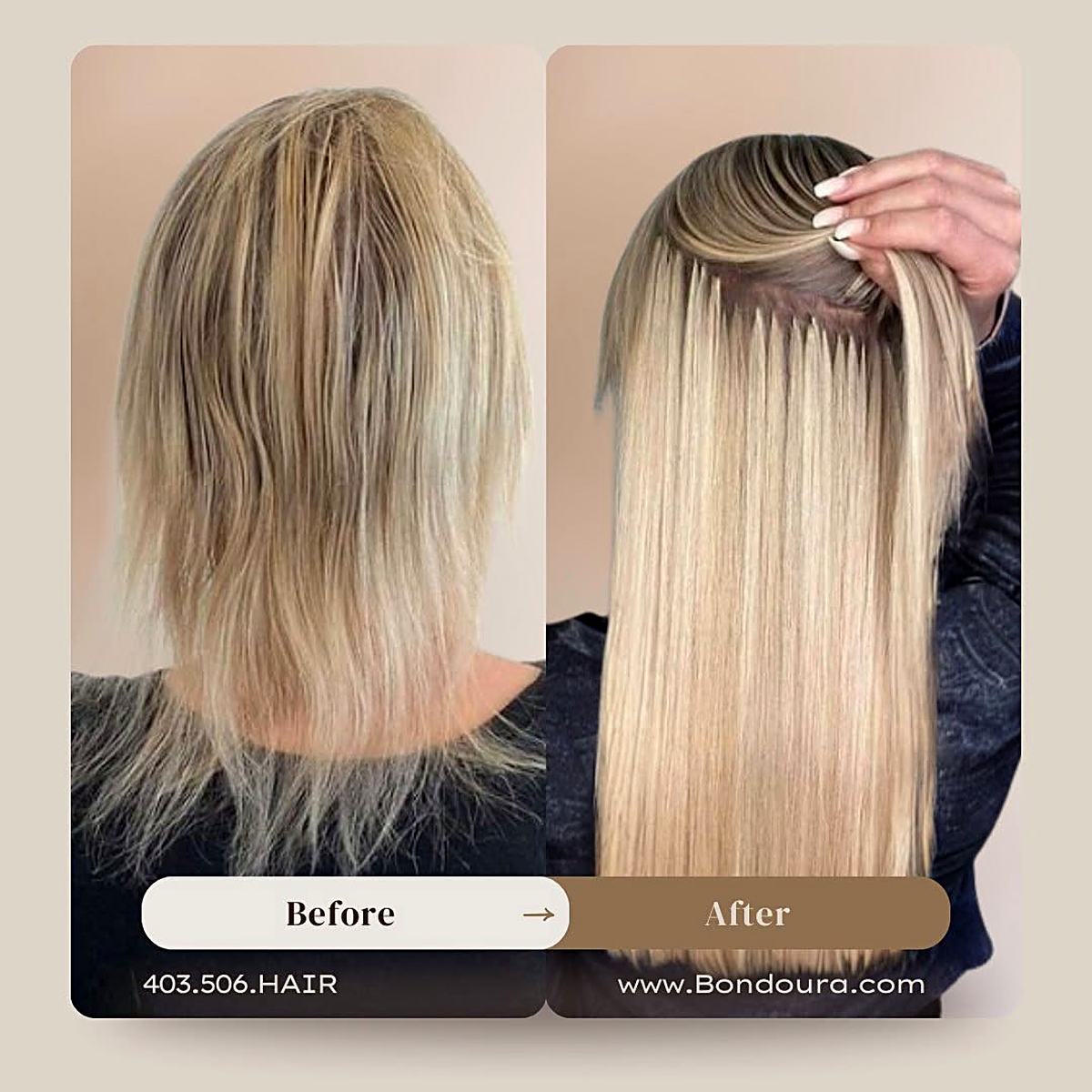Bondoura before and after transformation 1